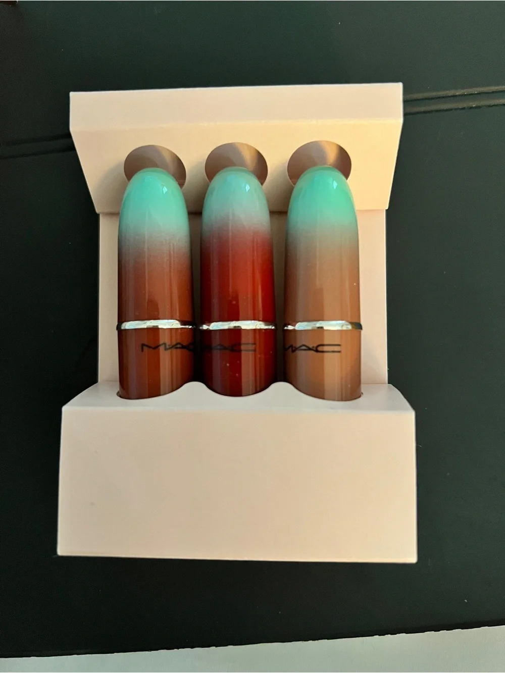 MAC Cosmetics Mini Lipstick Trio Spice It Up, Thanks It MAC, Business Cas Shades